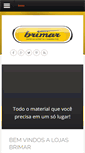 Mobile Screenshot of lojasbrimar.com.br