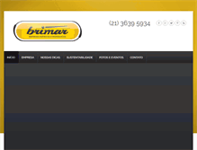 Tablet Screenshot of lojasbrimar.com.br